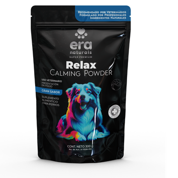 Suplemento para Perros Era Naturals Relax | Calming Powder 300 Gr Super Premium