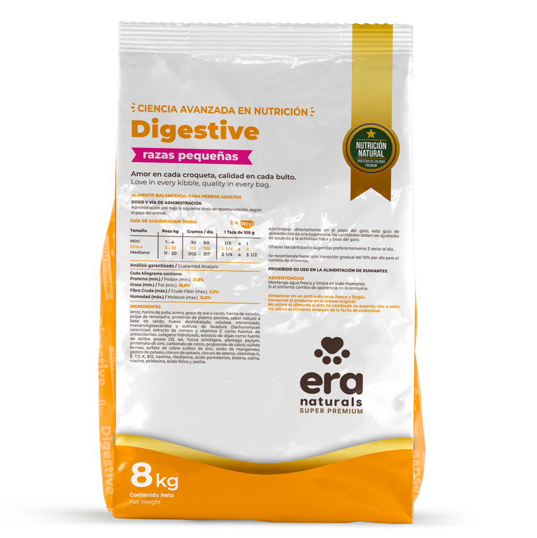 Era Naturals Alimento Digestive Perro