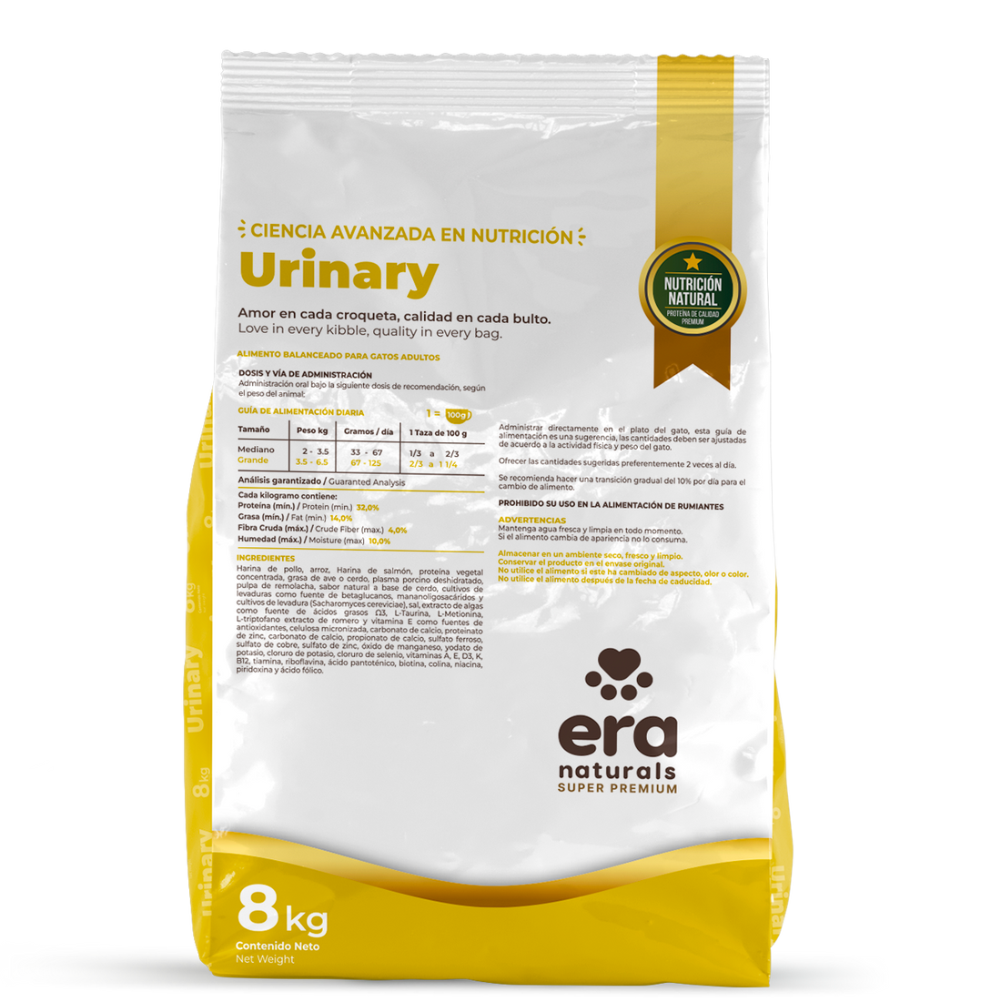 Era Naturals Alimento Urinary